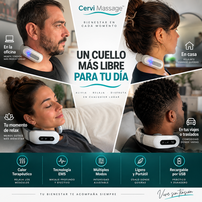 Cervi Massage™: Masajeador Cervical Premium